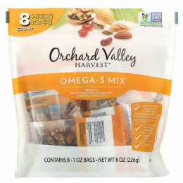 Orchard Valley Harvest, Смесь омега-3, 8 пакетиков, 226 г (8 унций)