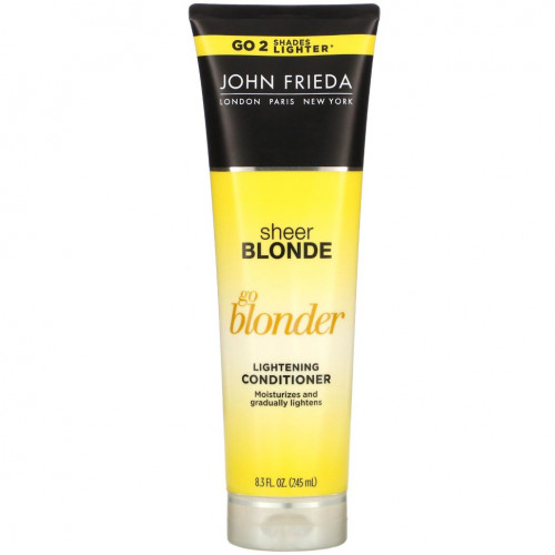 John Frieda, Осветляющий кондиционер Sheer Blonde, Go Blonder, 245 мл