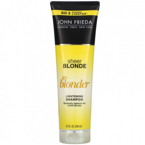 John Frieda, Осветляющий шампунь Sheer Blonde, Go Blonder, 245 мл