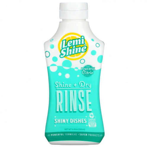 Lemi Shine, Блеск + сухое ополаскивание, 250 мл (8,45 унции)