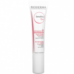 Bioderma, Sensibio, гель для контура глаз, 15 мл (0,5 жидк. Унции)