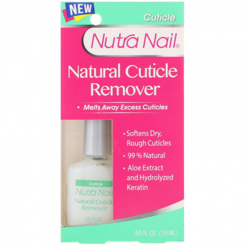 Nutra Nail, Naturals, средство для удаления кутикулы, 15 мл (0,50 жидк. Унции)