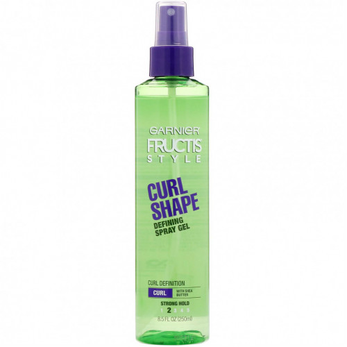 Garnier, Fructis, Curl Shape, спрей-гель для выделения локонов, 250 мл