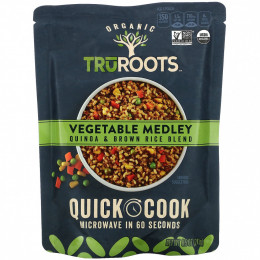 TruRoots, Organic, Vegetable Medley, Quinoa & Brown Rice Blend, 8.5 oz (241 g)