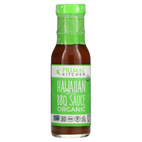 Primal Kitchen, Organic, Hawaiian Style BBQ Sauce, 8.5 oz (241 g)