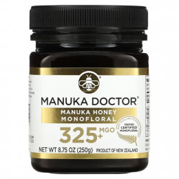 Manuka Doctor, монофлерный мед манука, MGO 325+, 250 г (8,75 унции)