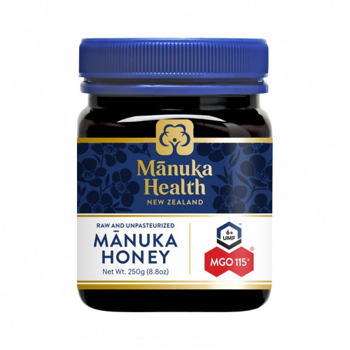 Manuka Health, Мед манука, MGO ™ 115+, 250 г (8,8 унции)