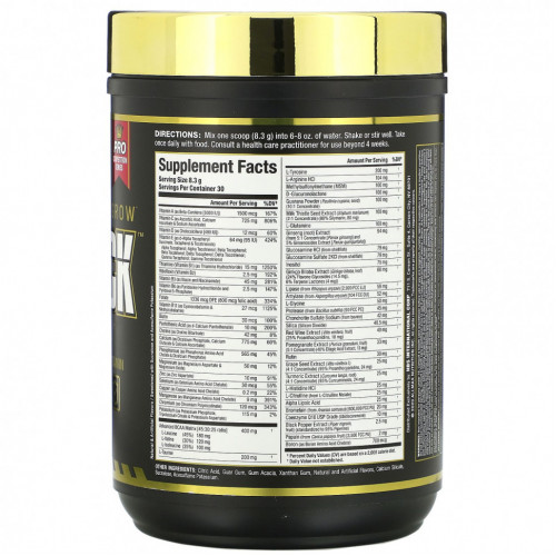 ALLMAX Nutrition, VITASTACK, смесь для приготовления напитка, апельсин, 250 г (8,82 унции)