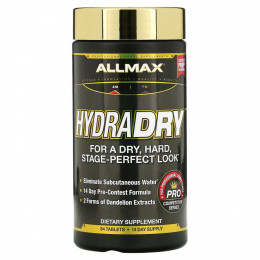 ALLMAX Nutrition, HydraDRY, 84 Tablets