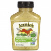 Annie's Naturals, органический продукт, горчица с хреном, 255 г (9 унций)