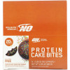 Optimum Nutrition, Protein Cake Bites, Шоколадный пончик, 9 батончиков, 2,29 унции (65 г) каждый