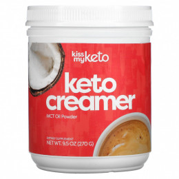 Kiss My Keto, Keto Creamer MCT Oil Powder, 270 г (9,5 унции)