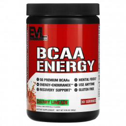 EVLution Nutrition, BCAA Energy, вишневый лаймад, 282 г (9,95 унции)