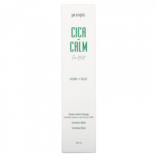 Petitfee, Спрей для лица Cica Calm Face Mist, 90 мл