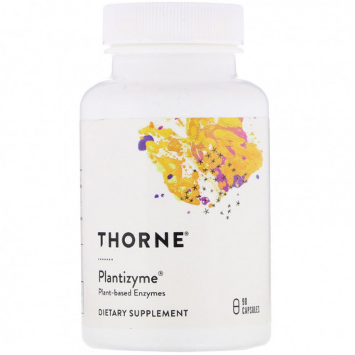 Thorne Research, Plantizyme, 90 капсул