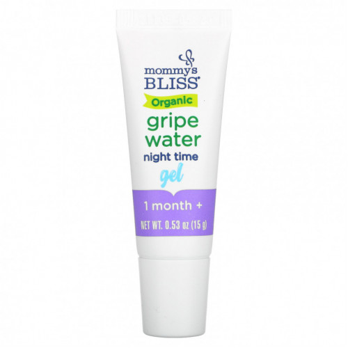 Mommy's Bliss, Organic, Gripe Water Gel, Nighttime, 1+ Month, 0.53 oz ( 15 g)