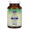 Garden of Life, RAW Enzymes, ферменты для мужчин, 90 вегетарианских капсул