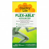 Country Life, Flex-Able Advanced, комплекс для суставов «три в одном», 90 капсул