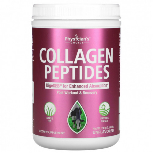 Physician's Choice, Collagen Peptides Powder, .54 lbs (246 g)