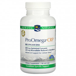 Nordic Naturals, ProOmega CRP, 1,250 мг, 90 мягких таблеток