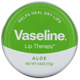 Vaseline, Lip Therapy, алоэ, 17 г (0,6 унции)