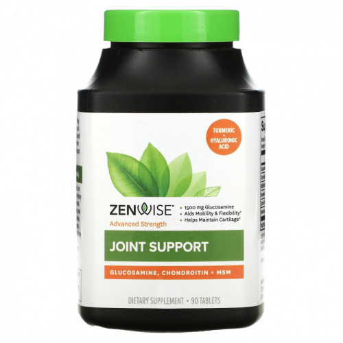 Zenwise Health, Joint Support, Advanced Strength, 90 таблеток