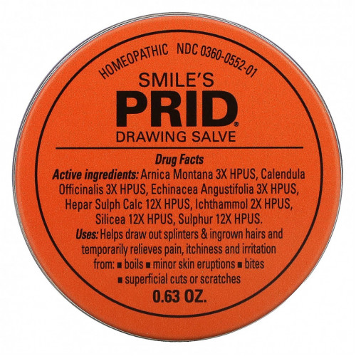 Hyland's, Бальзам для рисования Smile's Prid, 18 г (0,63 унции)