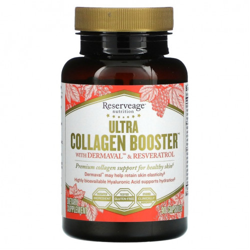 ReserveAge Nutrition, Ultra Collagen Booster, 90 капсул