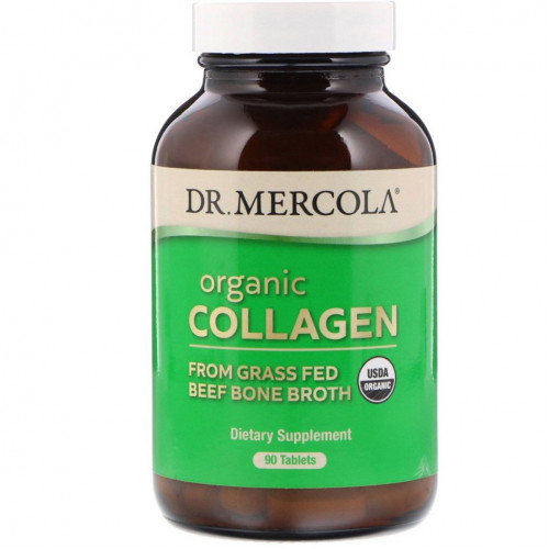 Dr. Mercola, Органический коллаген, 90 таблеток