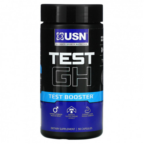 USN North America, Inc., TEST GH, Test Booster, 90 капсул