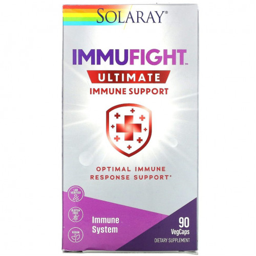 Solaray, ImmuFight, Ultimate Immune Support, 90 Vegetarian Capsules