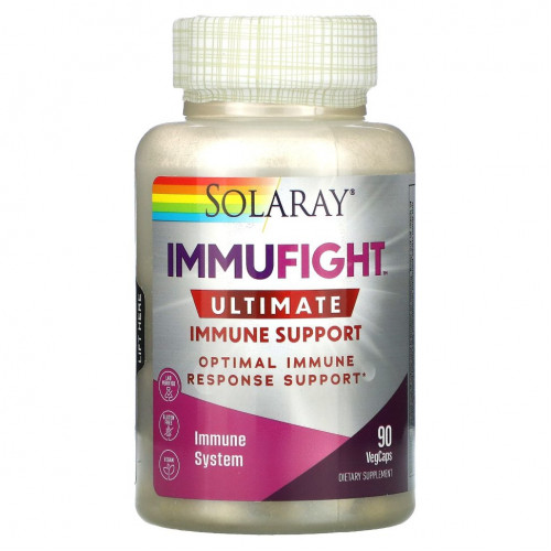 Solaray, ImmuFight, Ultimate Immune Support, 90 Vegetarian Capsules