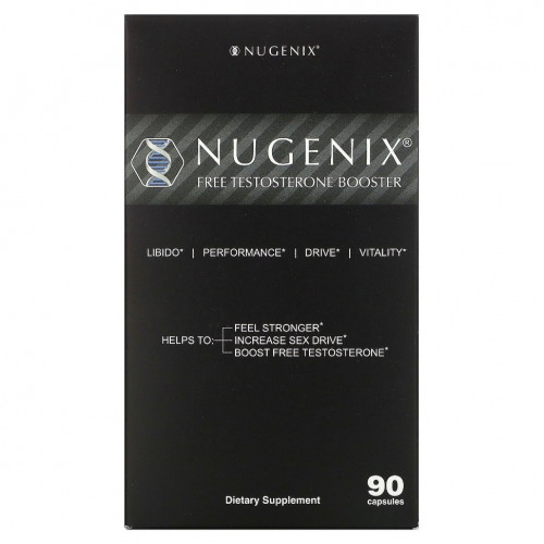 Nugenix, Бустер без тестостерона, 90 капсул