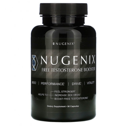 Nugenix, Бустер без тестостерона, 90 капсул