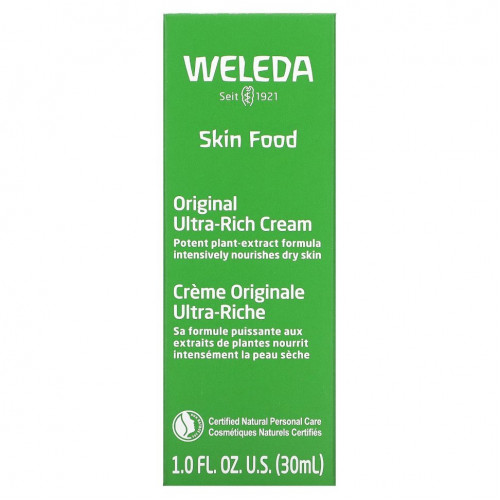 Weleda, Skin Food, оригинальный ультра-насыщенный крем, 30 мл (1 жидк. Унция)