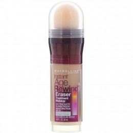 Maybelline, Антивозрастная основа под макияж Instant Age Rewind, Eraser Treatment Makeup, оттенок 300 умеренно бежевый, 20 мл (0,68 жидк. унции)