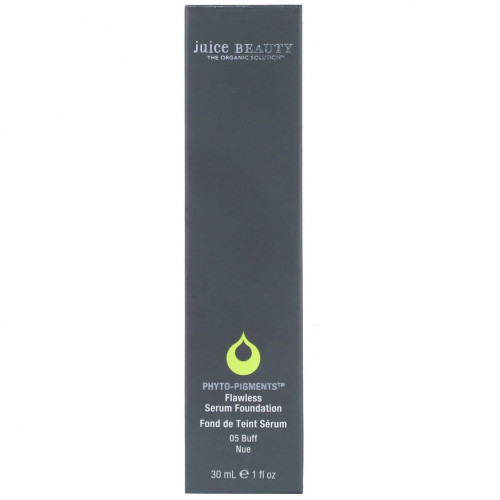 Juice Beauty, Phyto-Pigments, Flawless Serum Foundation, 05 Buff, 1 fl oz (30 ml)