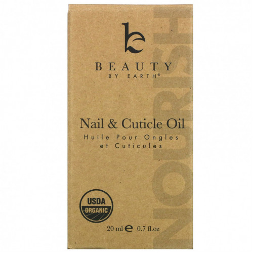 Beauty By Earth, Nail & Cuticle Oil, 0.7 fl oz (20 ml)