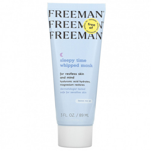 Freeman Beauty, Взбитая косметическая маска Sleepy Time, 89 мл (3 жидк. Унции)