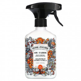 Poo-Pourri, Home-Pourri, Air + Fabric, универсальное средство для устранения запаха, грейпфрут, личи и ваниль, 325 мл (11 жидк. Унций)