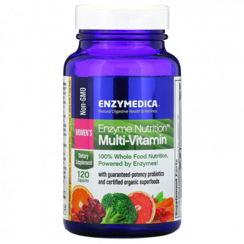 Enzymedica, Enzyme Nutrition, мультивитамины, для женщин, 120 капсул