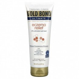 Gold Bond, Ultimate Eczema Relief, крем для защиты кожи, без отдушек, 226 г (8 унций)