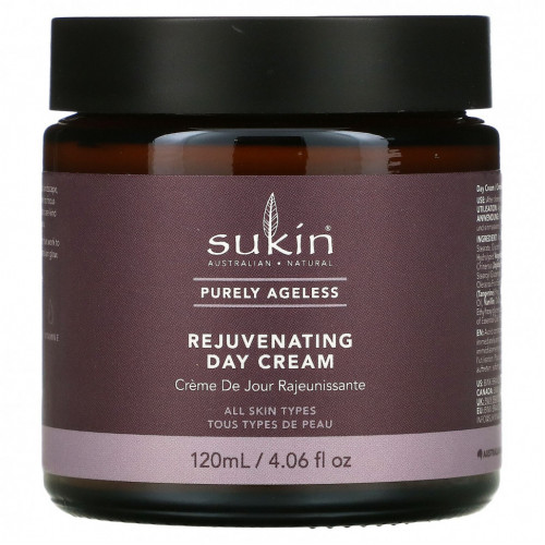 Sukin, Purely Ageless, омолаживающий дневной крем, 120 мл (4,06 жидк. унции)