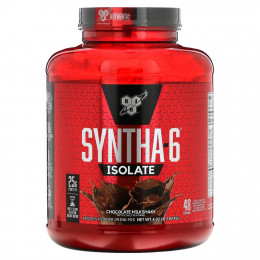 BSN, Syntha-6 Isolate, Protein Powder Drink Mix, Chocolate Milkshake, 4.02 lbs (1.82 kg)