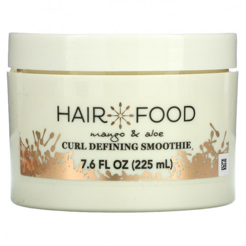 Hair Food, Curl Defining Smoothie, манго и алоэ, 225 мл (7,6 жидк. Унции)