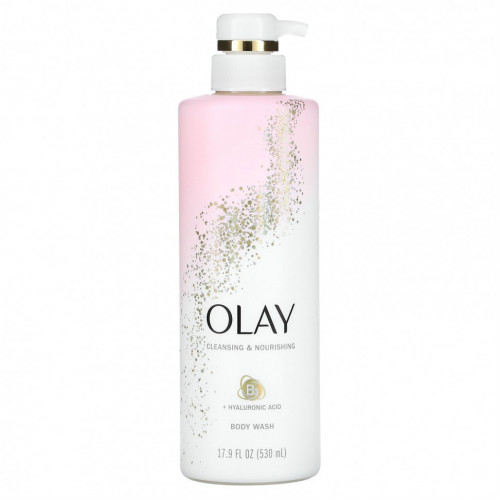 Olay, Очищающее и питательное гель для душа, 530 мл (17,9 жидк. Унции)