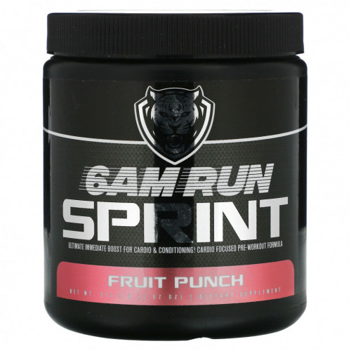 6AM Run, Sprint Pre-Workout, Fruit Punch, 217,5 г (7,67 унции)