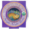 Badger Company, Organic, бальзам 'ночь-ночь', лаванда и ромашка, 0,75 унции (21 г)