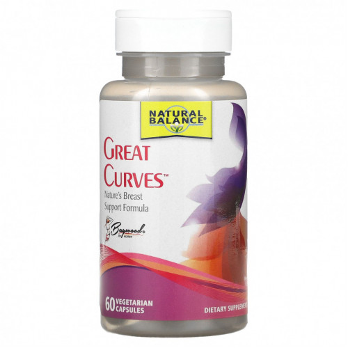 Natural Balance, Great Curves, 60 Vegetarian Capsules