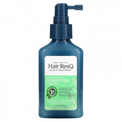 Petal Fresh, Hair ResQ, усиленное средство против зуда кожи головы, 118 мл (4 жидк. Унции)